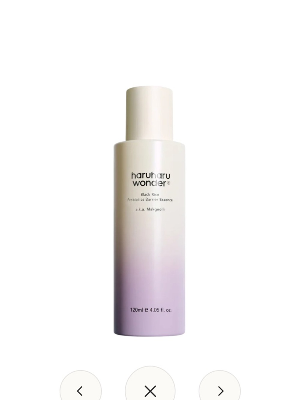 Haruharu Wonder Black Rice Probiotics Barrier Essence Toner - Pink Gradient